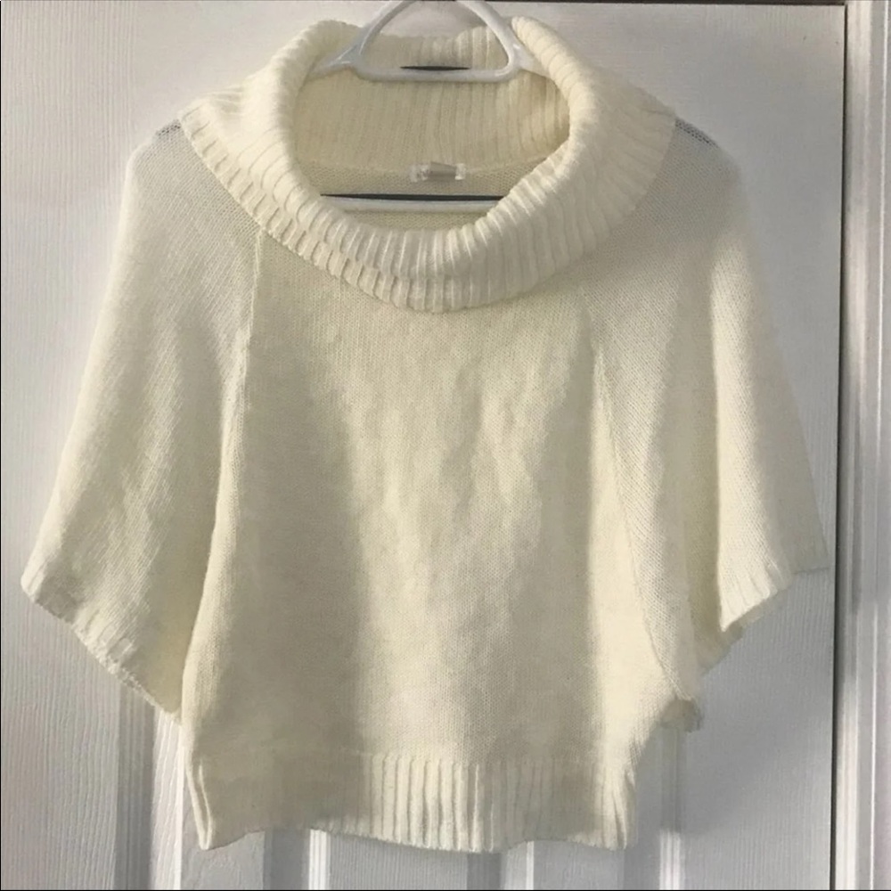 Dolman Sleeve Crop Sweater